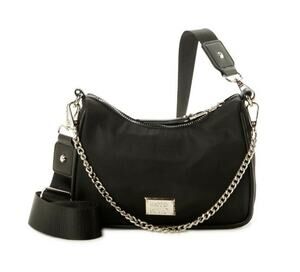 Madden NYC Handbag Shoulder Purse Cross Body Satchel Cell Phone Pouch Black